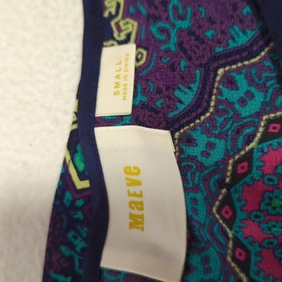 ANTHROPOLOGIE Maeve Silk Tunic Dress - Picture 7 of 8